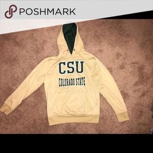 CSU Rams yellow sweatshirt